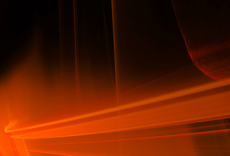 Technological textured background. Fractal graphics. Science and technology concept.の写真素材