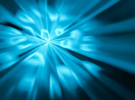 Image, computer-generated for an elegant blue backdrop or high-tech designの写真素材
