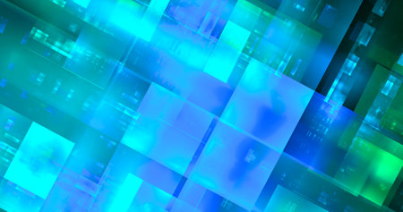 Computer generated abstract tehnology image. Three-dimensional 3D fractal texture
