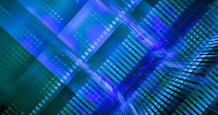Three-dimensional 3D fractal texture. Computer generated abstract technology image.