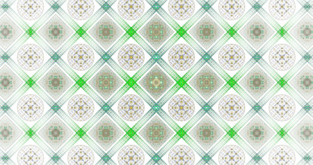 Mosaic ornaments. color geometric pattern. Colorful ornamental graphic design.