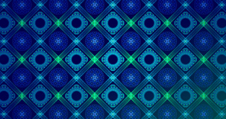 Mosaic ornaments. color geometric pattern. Colorful ornamental graphic design.の写真素材