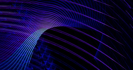 Abstract digital background. Composition of fractal curves, fractal graphics.