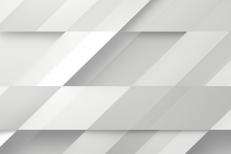 White and gray abstract background with diagonal stripes.の写真素材