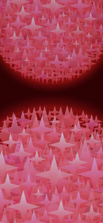 Abstract and fantastic wallpaper for smartphonesの写真素材