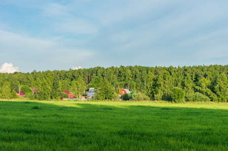 countryside rural sceneryの写真素材