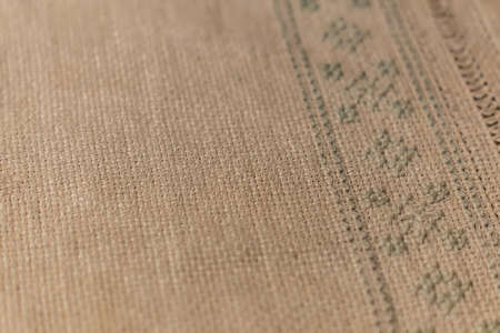 textile background, selective focusの写真素材