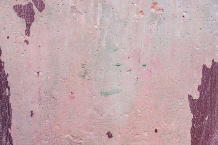 Abstract grunge pink painted concrete background texture. Old style vintage wallの写真素材
