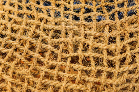 fishing net background texture.の写真素材