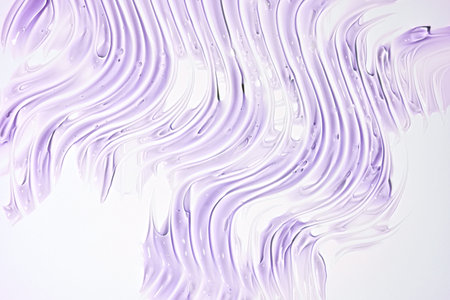 Cooling purple Gel Backdrop. Fresh Base for Cosmetic Displays, Serum Campaigns and Skincare Social...