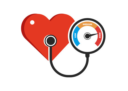 Blood pressure icon stock illustrationのイラスト素材