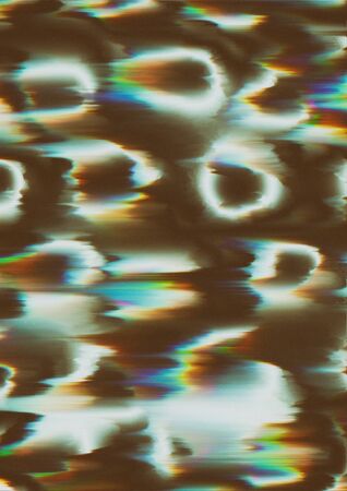 Glitch motion effectの写真素材