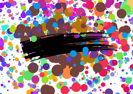 Abstract colorful background with place for textの写真素材