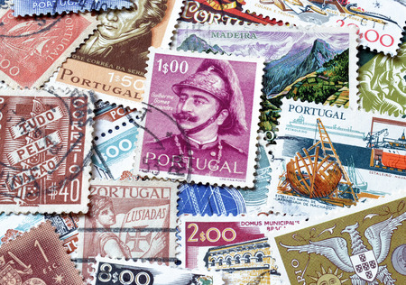 Portugal on stampsのeditorial素材
