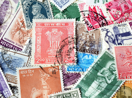 India on stampsのeditorial素材