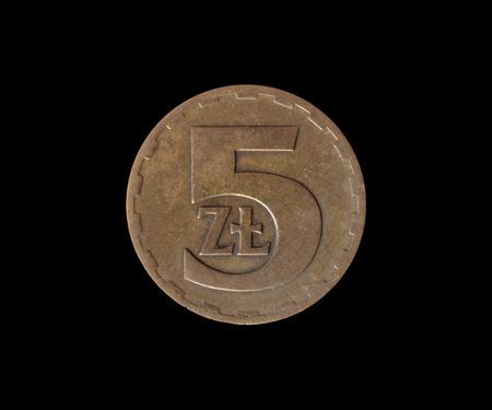 Reverse of 50 Zloty coin made by Poland in 1975