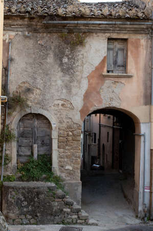castelpoto, Campania, Italy - 26 July, 2020: Castelpoto, a small village near Beneventoのeditorial素材