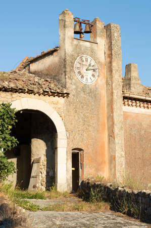 castelpoto, Campania, Italy - 26 July, 2020: Castelpoto, a small village near Beneventoのeditorial素材