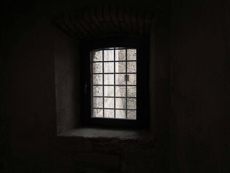 Castle windowの写真素材