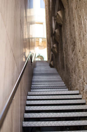 contrast between the new and oldの写真素材