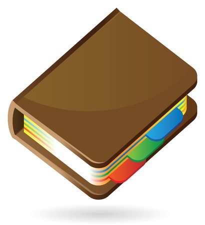 Icon of organizer. のイラスト素材