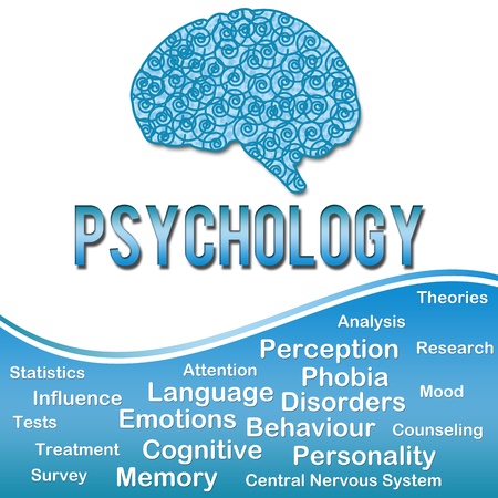 Phychology with Keywords - Blue