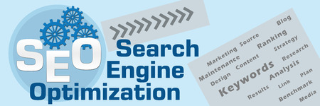 SEO Grid Texture Bannerの写真素材