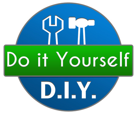 DIY Green Blue Circleの写真素材