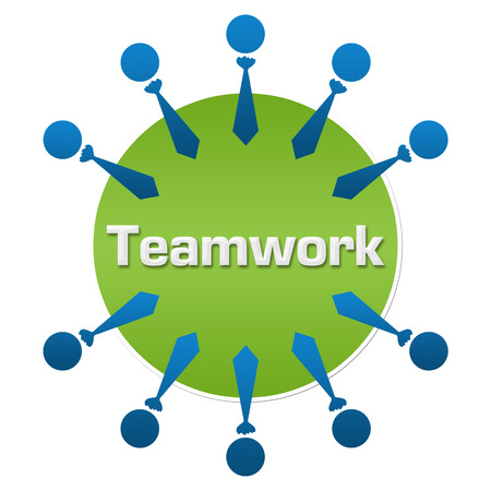 Teamwork Human Circularの写真素材