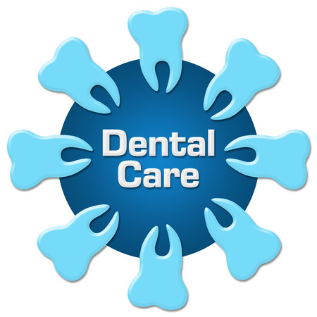 Dental Care Teeth Circularの写真素材