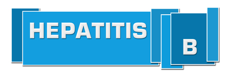 Hepatitis B Blue Square Boxes