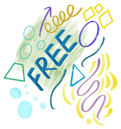 Free text written over colorful background.
