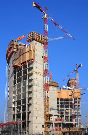 construction siteの写真素材