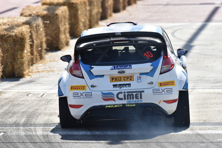 Milan, Italy - 5 august 2017: Milano Rally Show Experience 2017のeditorial素材