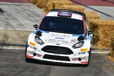 Milan, Italy - 5 august 2017: Milano Rally Show Experience 2017のeditorial素材