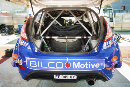 Milan, Italy - 5 august 2017: car tuning during Milano Rally Show Experience 2017のeditorial素材