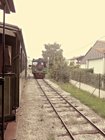 historical railway vapour tracks lines
