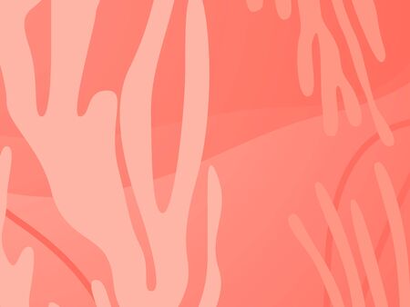 Abstract coral background. Coral underwater worldのイラスト素材