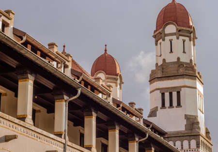 Lawang Sewu in Semarang, Indonesiaの写真素材
