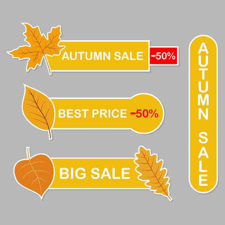 Autumn Background . vector illustationのイラスト素材