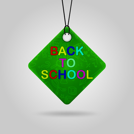 Back to school . vector illustrationのイラスト素材
