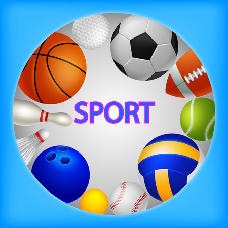 sport background . vector illustrationのイラスト素材