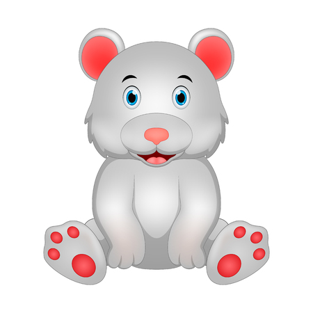 cute bear illustrationのイラスト素材