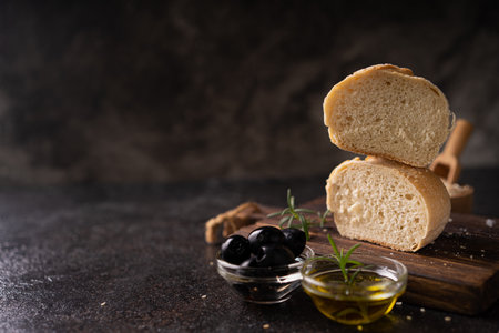 Fresh baked sourdough sesambrÃ¶tchen bread buns with sesame seeds. Artisan bakeryの写真素材