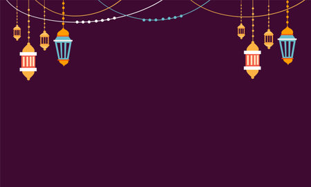 ramadan kareem eid-al fitr poster template with ornament lettern and mosque vector background design
for background and landing page ramadan eventのイラスト素材