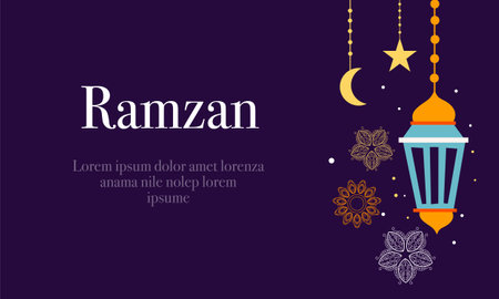 ramadan kareem eid-al fitr poster template with ornament lettern and mosque vector background design
for background and landing page ramadan eventのイラスト素材