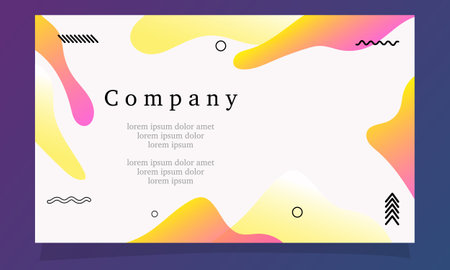 Business card template. Abstract background. Vector illustration. Eps 10.のイラスト素材
