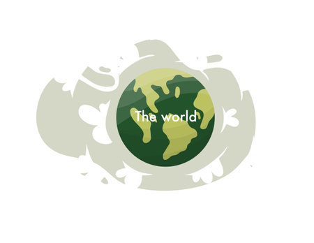 earth vector design for environment ozone and earth day eventのイラスト素材