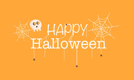 halloweeen vector design for halloween event resourcesのイラスト素材