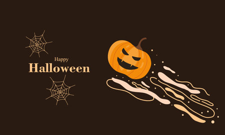 halloweeen vector design for halloween eventのイラスト素材
